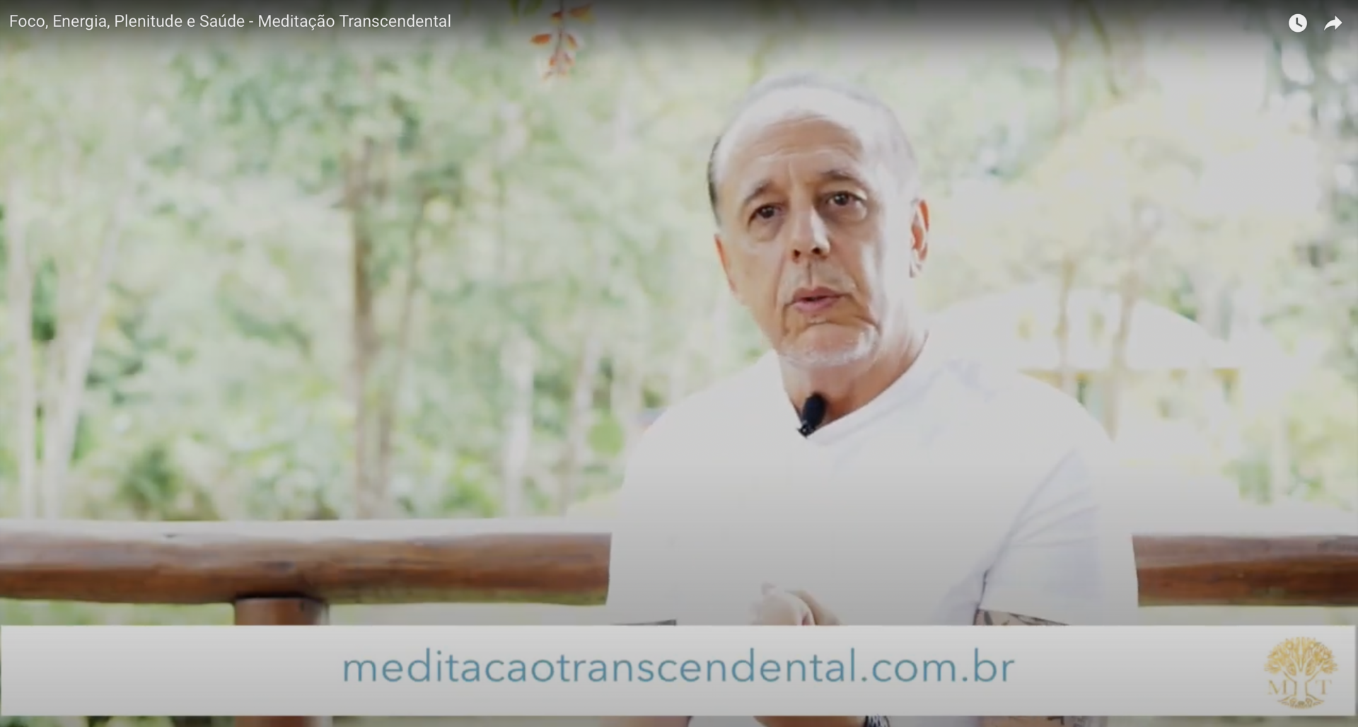 Imagem do vídeo Foco, Energia, Plenitude e Saúde - Meditação Transcendental